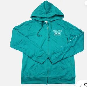 Justin Timberlake 20/20 Experience Teal Hoodie woman’s  small